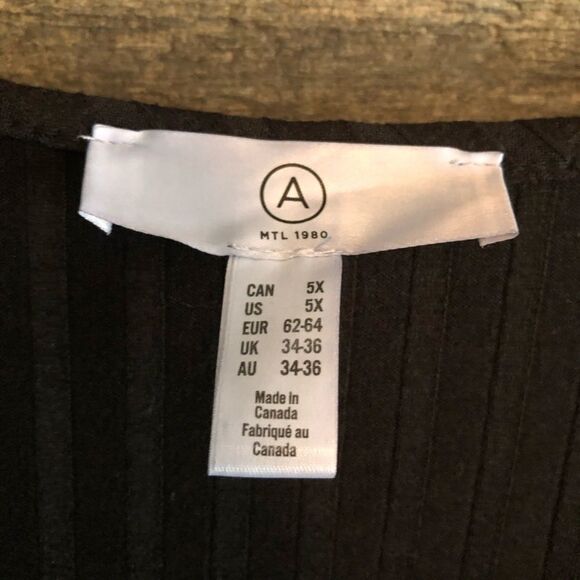 ADDITION Elle square neck top size 5X - Picture 4 of 5